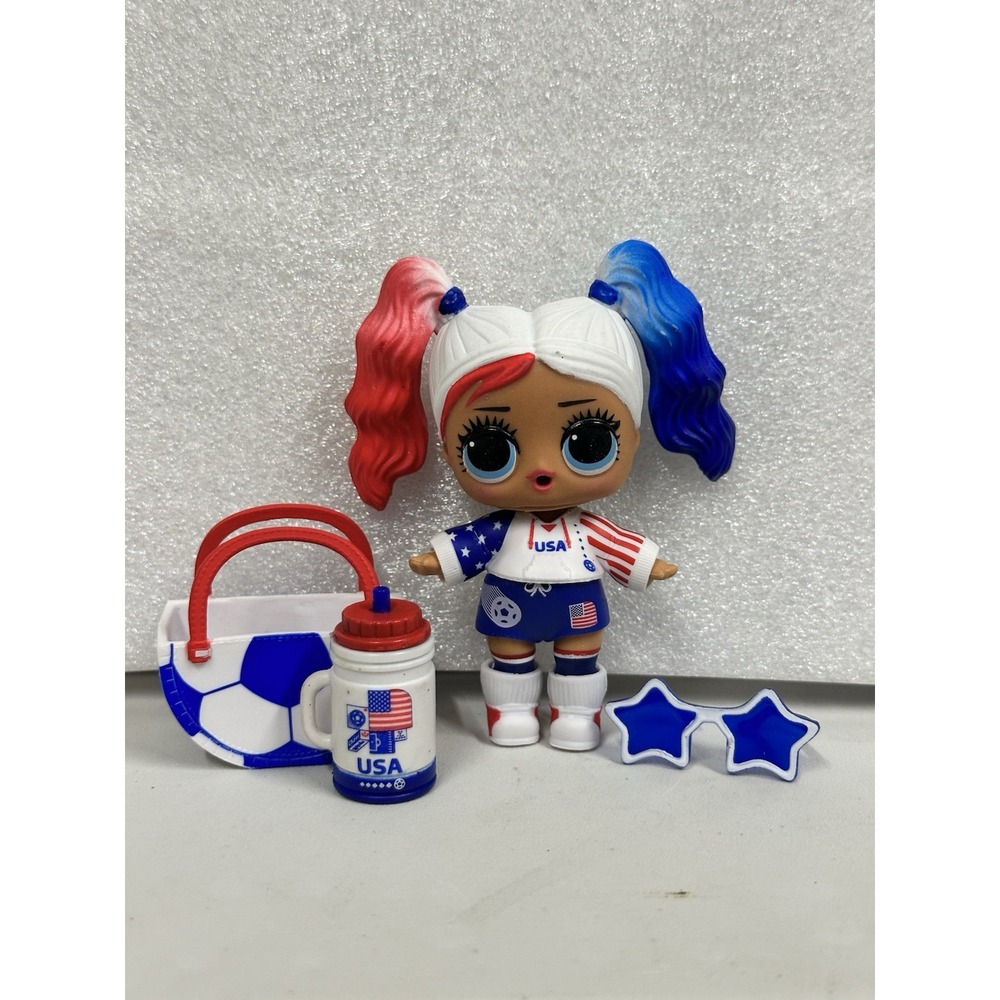 LOL Surprise Doll FIFA World Cup Series USA Rare With Accessories‎ Fashion Doll